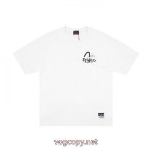 EVISU超激得安い 優れた品質 半額以下SALE半袖Tシャツコピー ブランド 通販 安心