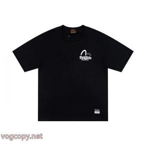 EVISU超激得安い 優れた品質 半額以下SALE半袖Tシャツコピー ブランド 通販 安心