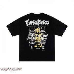 EVISU超激得安い 優れた品質 半額以下SALE半袖Tシャツコピー ブランド 通販 安心