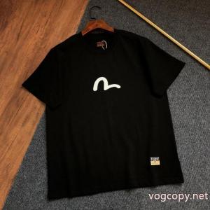 大人モード 上質感 今シーズン注目のアイテム半袖TシャツEVISUコピー 通販