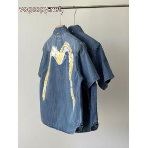 偽 ブランド 通販EVISU半袖Tシャツ大人の魅力 爆買い新作 NEW!国内完売