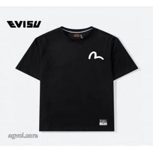 2026最安値！ 超激得新品 知的な雰囲気夏着物激安 通販 ブランド半袖TシャツEVISU