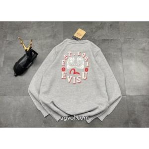 EVISU再入荷が嬉しい2026 品質にこだわり 海外セレブ定番愛用 偽 ブランド 販売セーター.