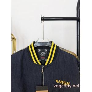 EVISU-福の神胸文字波下山虎カウボーイコート