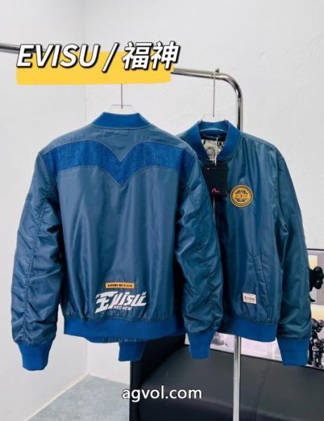 EVISU福神メンズコットンジャケットコート 1