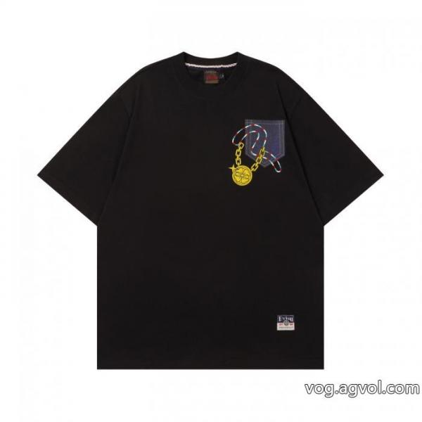 EVISUコピー ブランド 通販 安心半袖Tシャツ人気復活 2026最新作 今年流行りの新作アイテム 0 