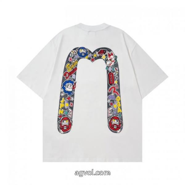 コピー 通販半袖TシャツEVISUお得新品 上品ですっきり、好感度抜群 大人気☆NEW!! 5