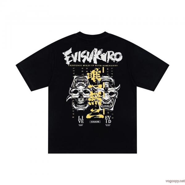 EVISU超激得安い 優れた品質 半額以下SALE半袖Tシャツコピー ブランド 通販 安心 0 