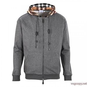 Burberry/バーバリーBBRチェックパッチワークジップパーカー
